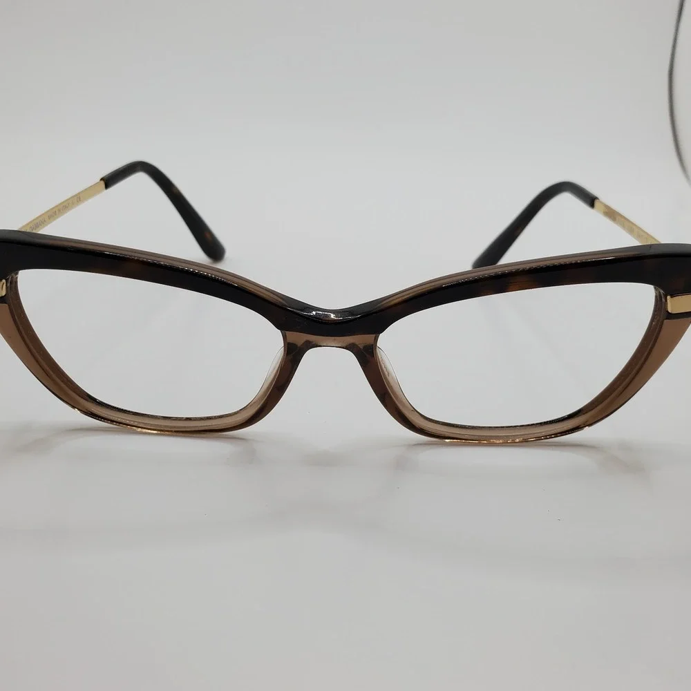 Dolce & Gabbana DG3325 Womens Eyeglasses Frame Brown Transparent 54-17-140 mm